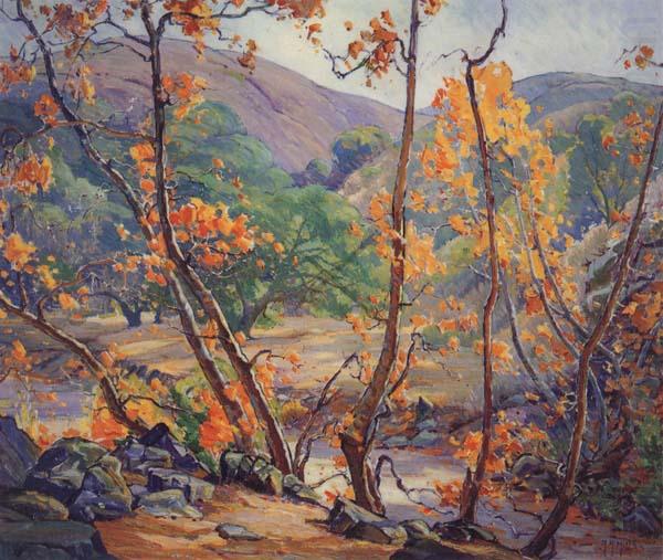 Anna Hills Sycamores,n.d. china oil painting image